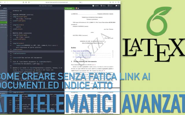 Ultimo avviso: Webinar gratuito Atti Telematici Avanzati in modo semplice del 10 Novembre 2023